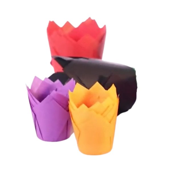 Паперові форми-тюльпани для кексів купити в розділі «Товари для випікання».